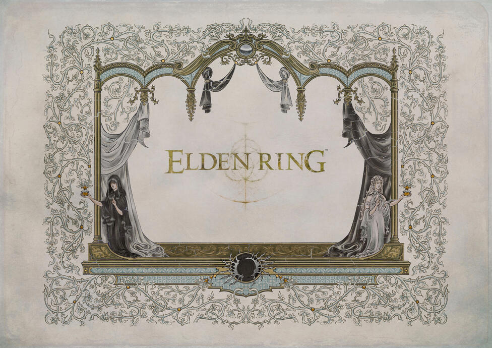 A commission in a medieval manuscript style.